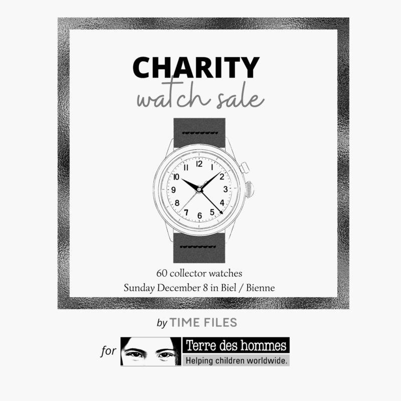 Charity watch sale in Biel / Bienne for Terre des hommes