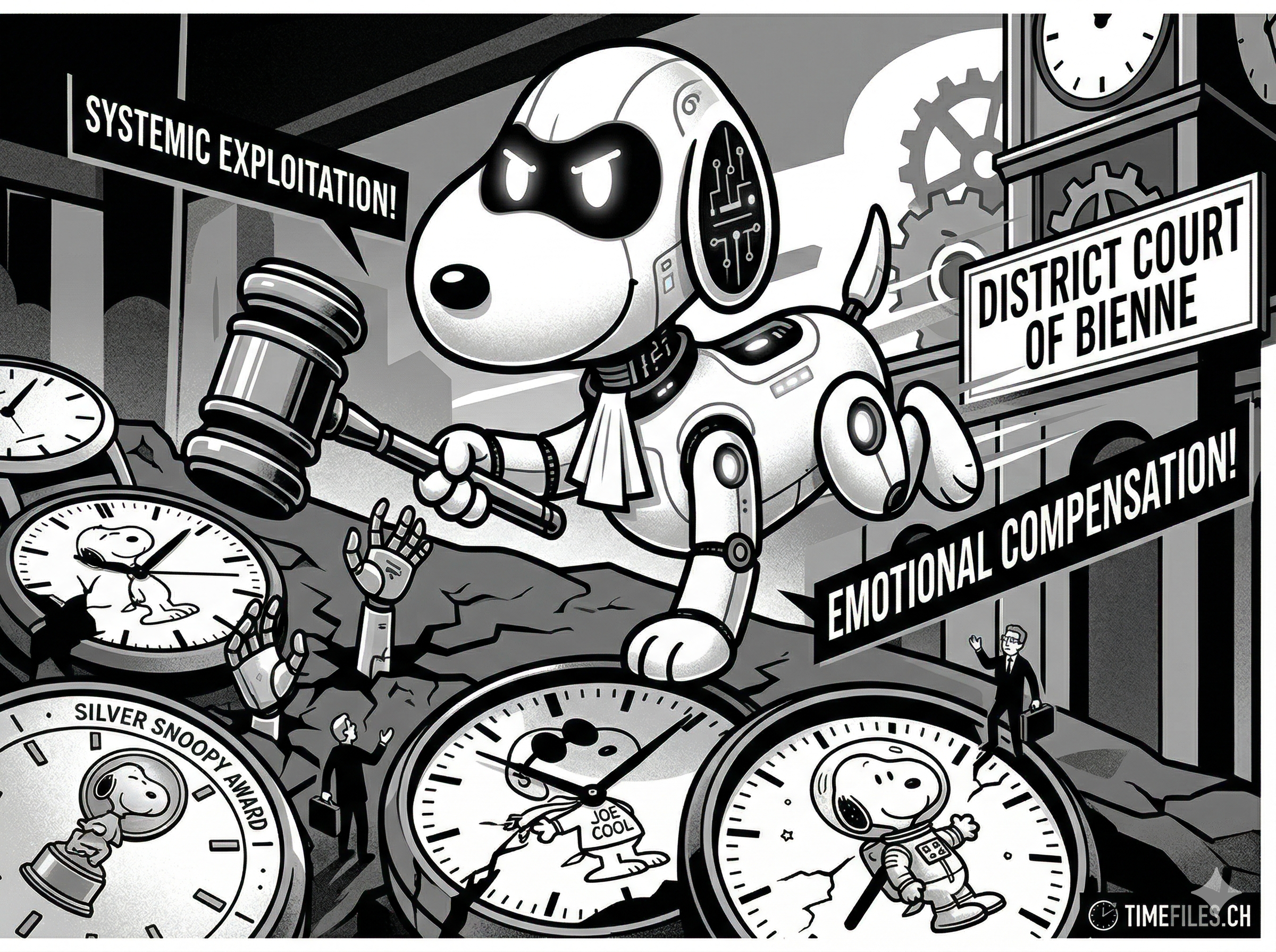 The Great Beagle Embargo: Why an AI Snoopy is Suing the Swiss Watch Industry